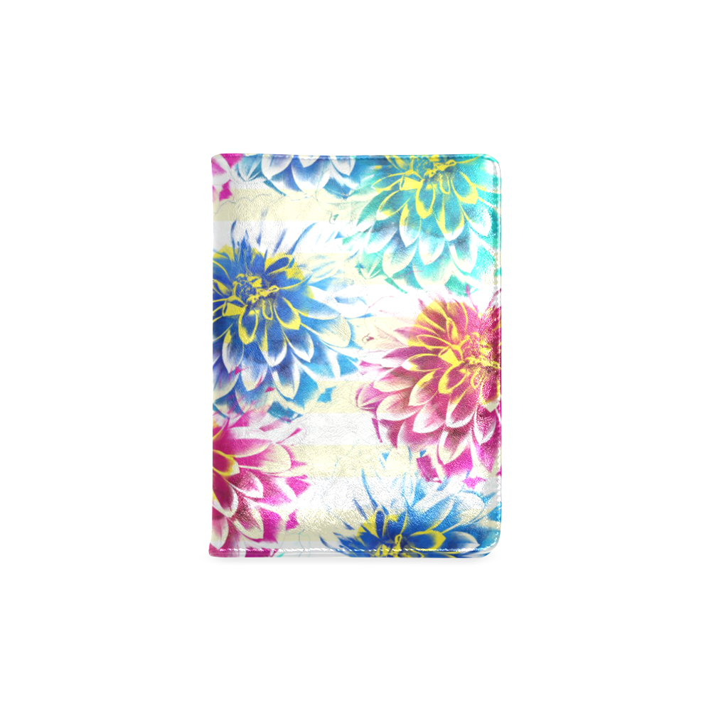 Colorful Dahlias Custom NoteBook A5