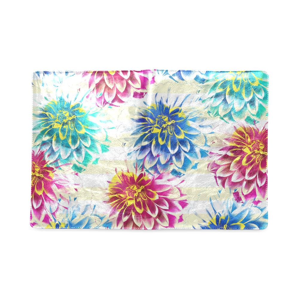 Colorful Dahlias Custom NoteBook B5