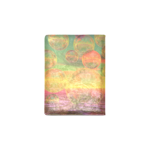 Autumn Ruminations, Abstract Gold Rose Glory Custom NoteBook B5