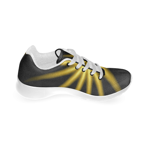 Golden Starburst Women’s Running Shoes (Model 020)