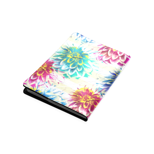 Colorful Dahlias Custom NoteBook B5