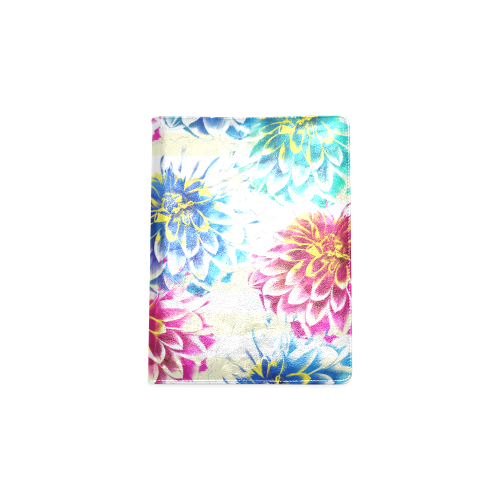 Colorful Dahlias Custom NoteBook B5