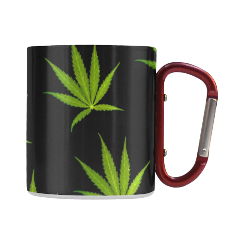 leaf pattern mug by Martina Webster Classic Insulated Mug(10.3OZ)