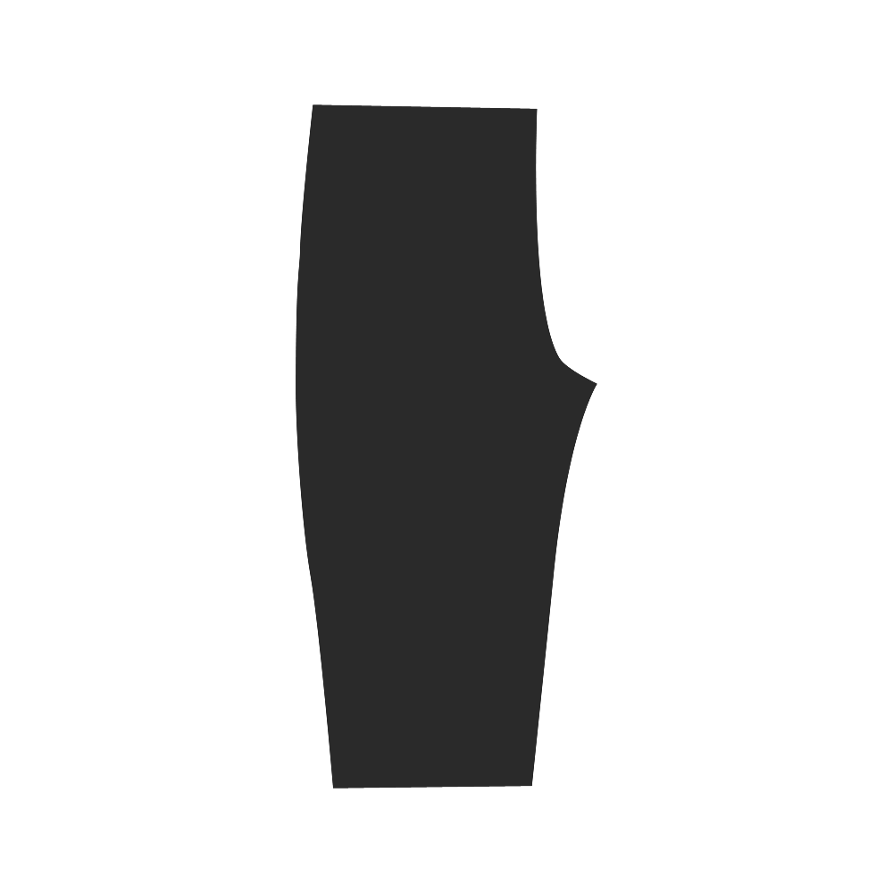 Black and White in Harmonie Hestia Cropped Leggings (Model L03)
