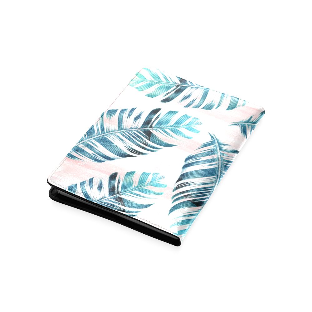 Tropical Leaves Custom NoteBook A5