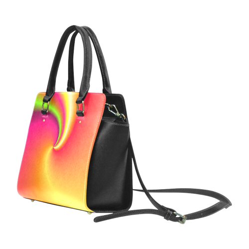 Draped In Rainbows Classic Shoulder Handbag (Model 1653)