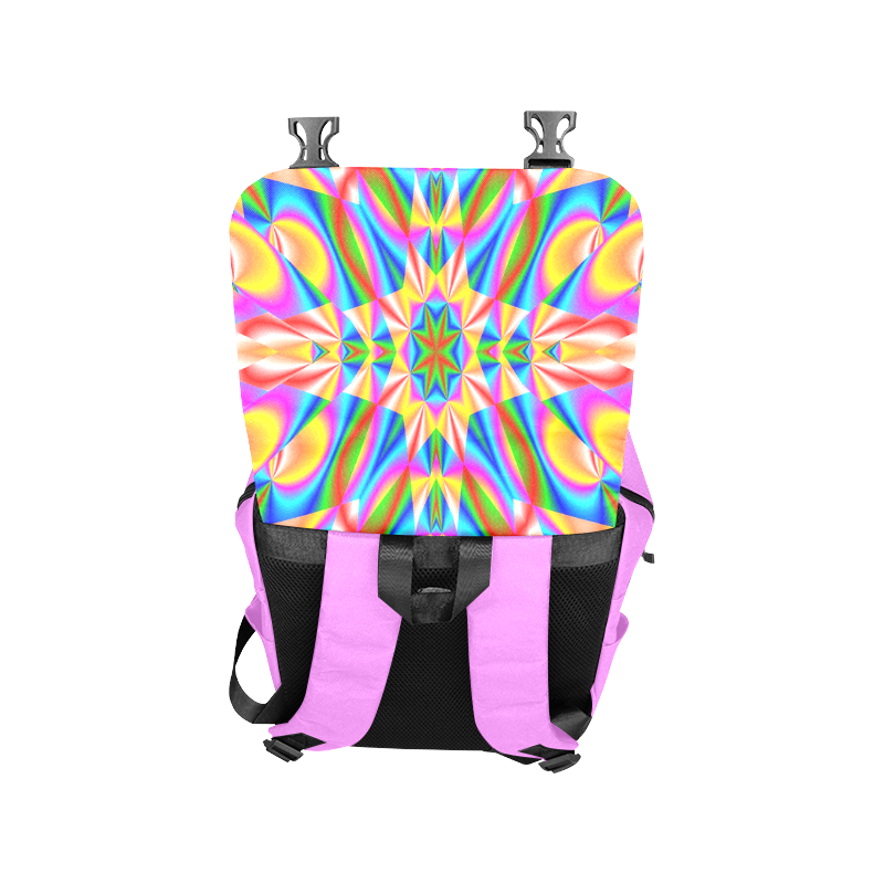 Rainbow Love Kaleidoscope Casual Shoulders Backpack (Model 1623)