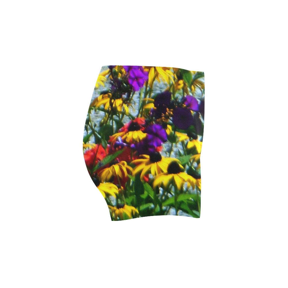 Picturesque Flowers Briseis Skinny Shorts (Model L04)