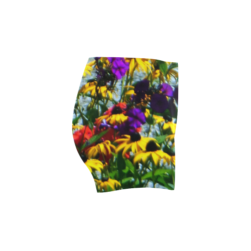 Picturesque Flowers Briseis Skinny Shorts (Model L04)