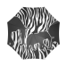 Zebra Pattern Print Foldable Umbrella