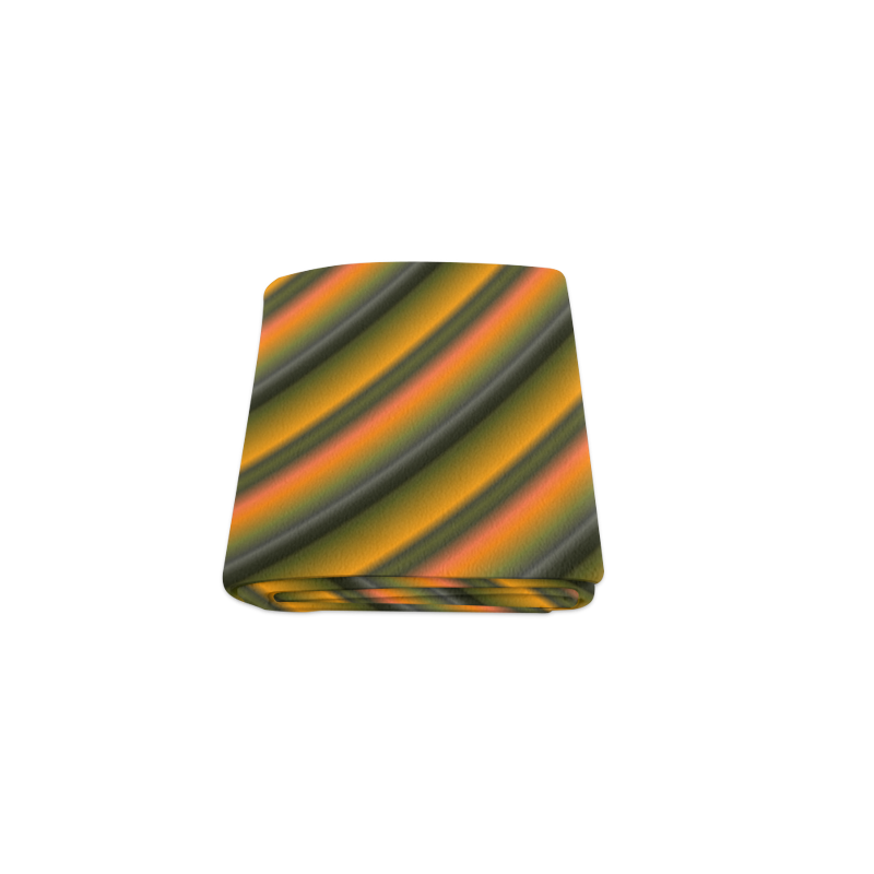 Mango Stylish Gradient Stripes Blanket 40"x50"