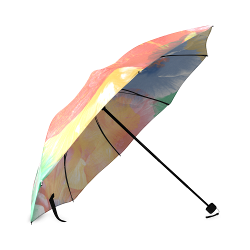 Hibiscuses Foldable Umbrella (Model U01)