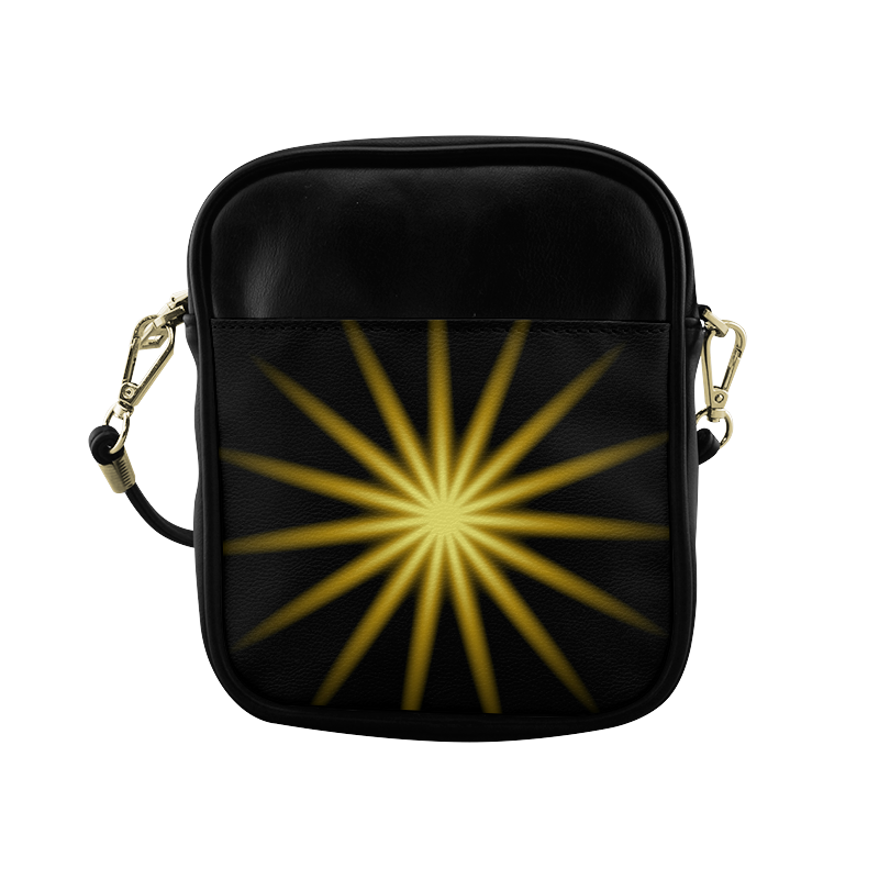 Golden Starburst Sling Bag (Model 1627)