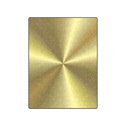 Gold Sun Rays Blanket 50"x60"