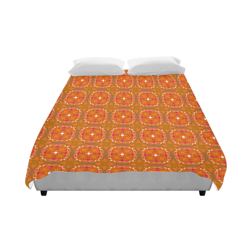 Gingerbread Houses, Cookies, Apple Cider Abstract Duvet Cover 86"x70" ( All-over-print)