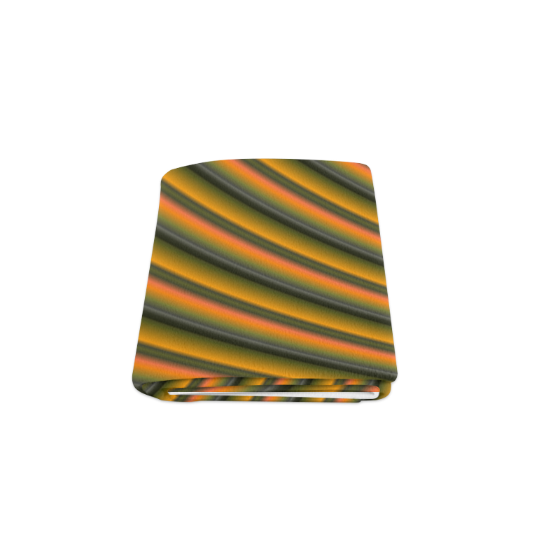 Mango Stylish Gradient Stripes Blanket 50"x60"