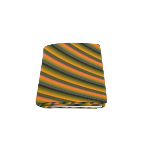 Mango Stylish Gradient Stripes Blanket 50"x60"