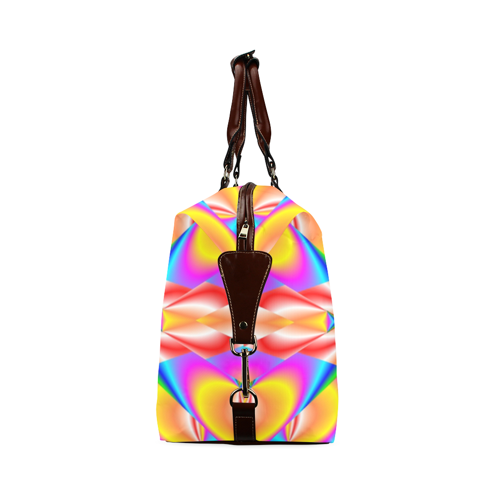 Rainbow Love Kaleidoscope Classic Travel Bag (Model 1643)