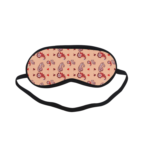 Paisley Droplets Sleeping Mask