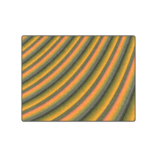 Mango Stylish Gradient Stripes Blanket 50"x60"