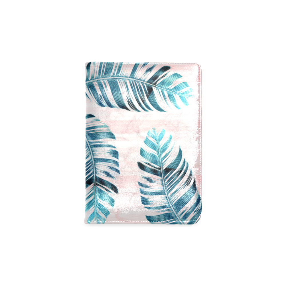 Tropical Leaves Custom NoteBook A5