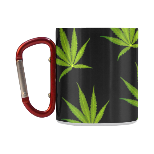 leaf pattern mug by Martina Webster Classic Insulated Mug(10.3OZ)