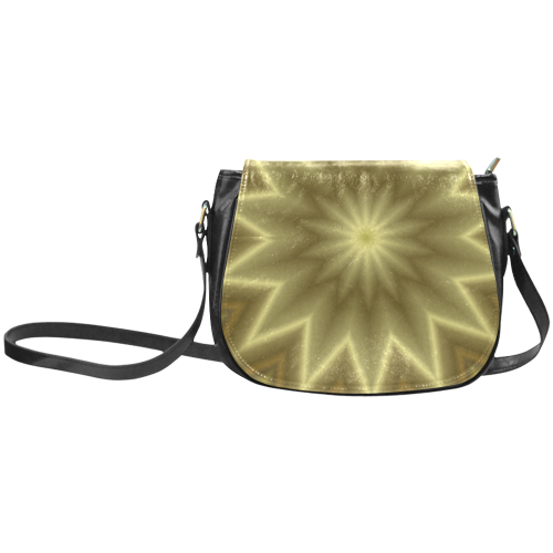 Gold Explosion Classic Saddle Bag/Large (Model 1648)