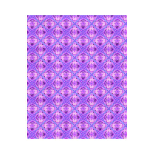 Vibrant Abstract Modern Violet Lavender Lattice Duvet Cover 86"x70" ( All-over-print)