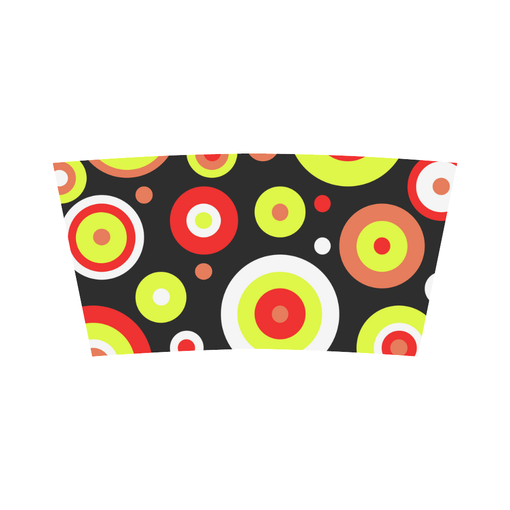 Colorful retro design Bandeau Top