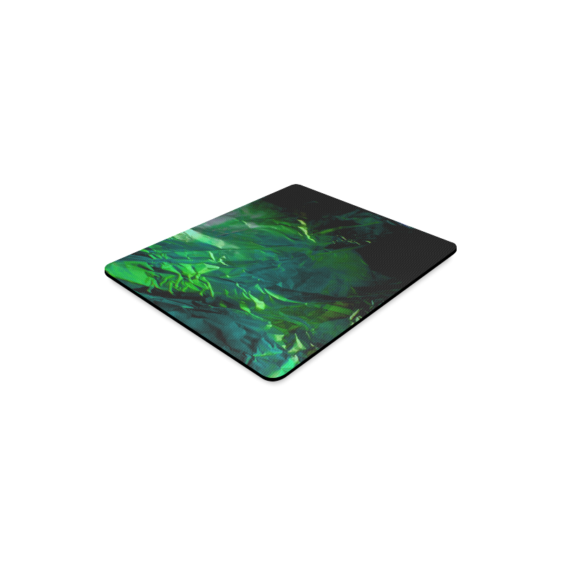 Abstract Emerald Rectangle Mousepad