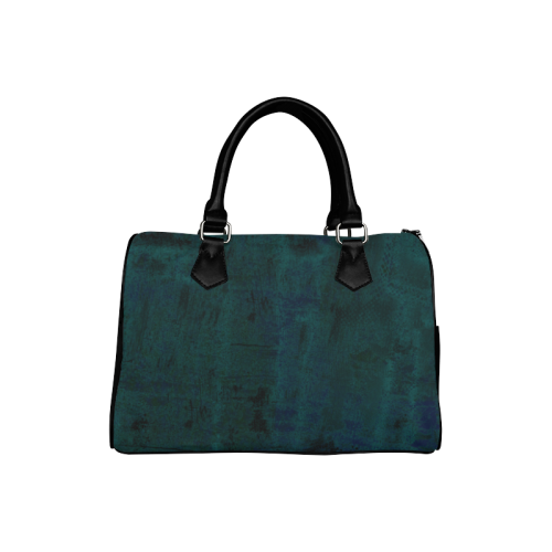 OES treat time-blue grunge Boston Handbag (Model 1621)