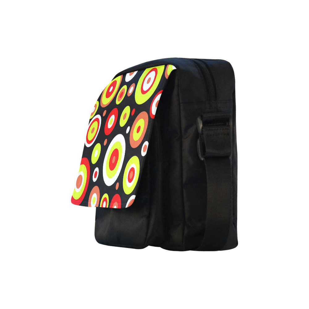 Colorful retro design Crossbody Nylon Bags (Model 1633)