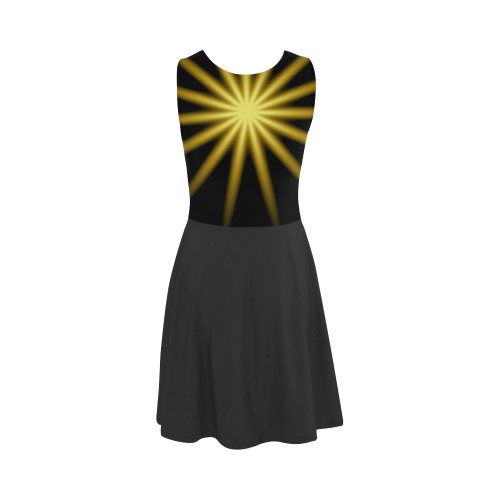 Golden Starburst Atalanta Sundress (Model D04)