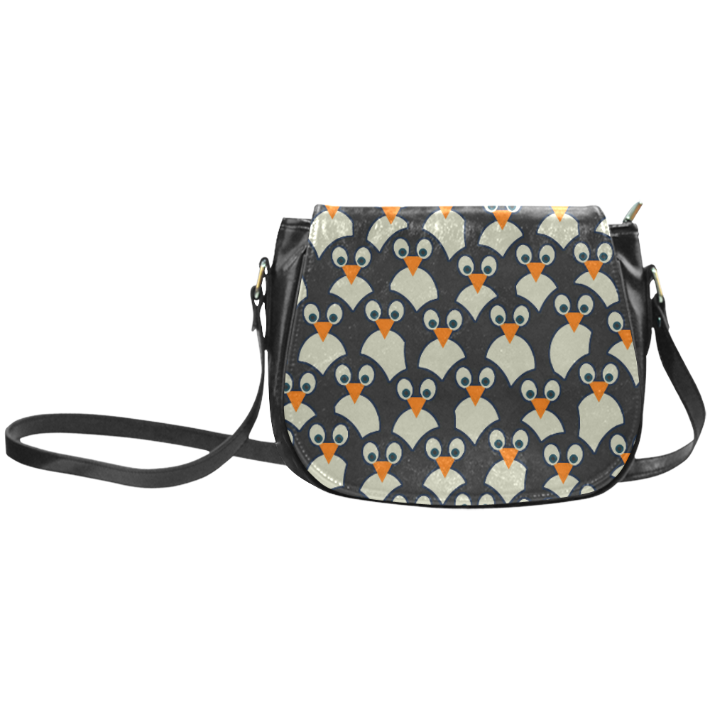 Penguin Pile-Up Classic Saddle Bag/Small (Model 1648)