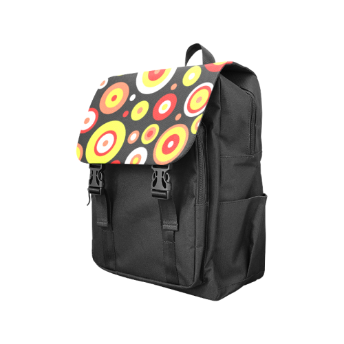 Colorful retro design Casual Shoulders Backpack (Model 1623)