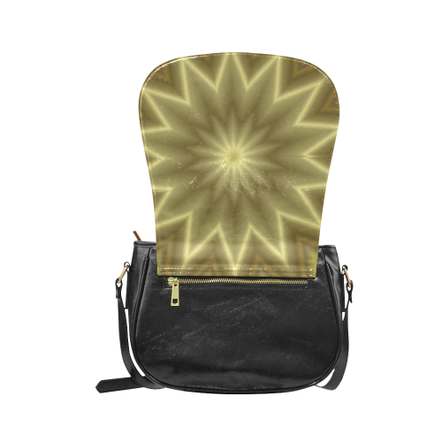 Gold Explosion Classic Saddle Bag/Large (Model 1648)