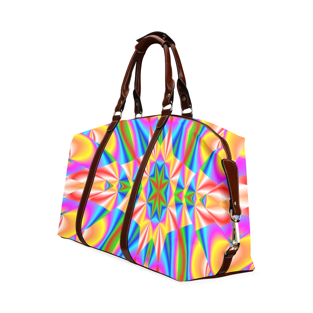 Rainbow Love Kaleidoscope Classic Travel Bag (Model 1643)