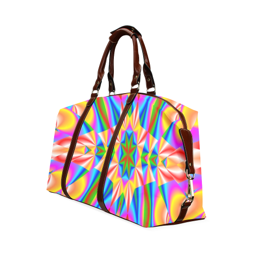 Rainbow Love Kaleidoscope Classic Travel Bag (Model 1643)