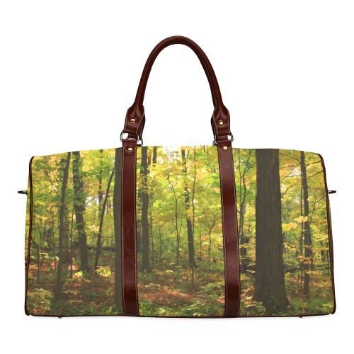 Maple Forest Waterproof Travel Bag/Small (Model 1639)