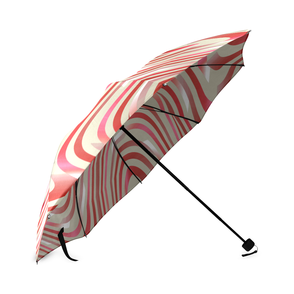Abstract Zebra A Foldable Umbrella (Model U01)