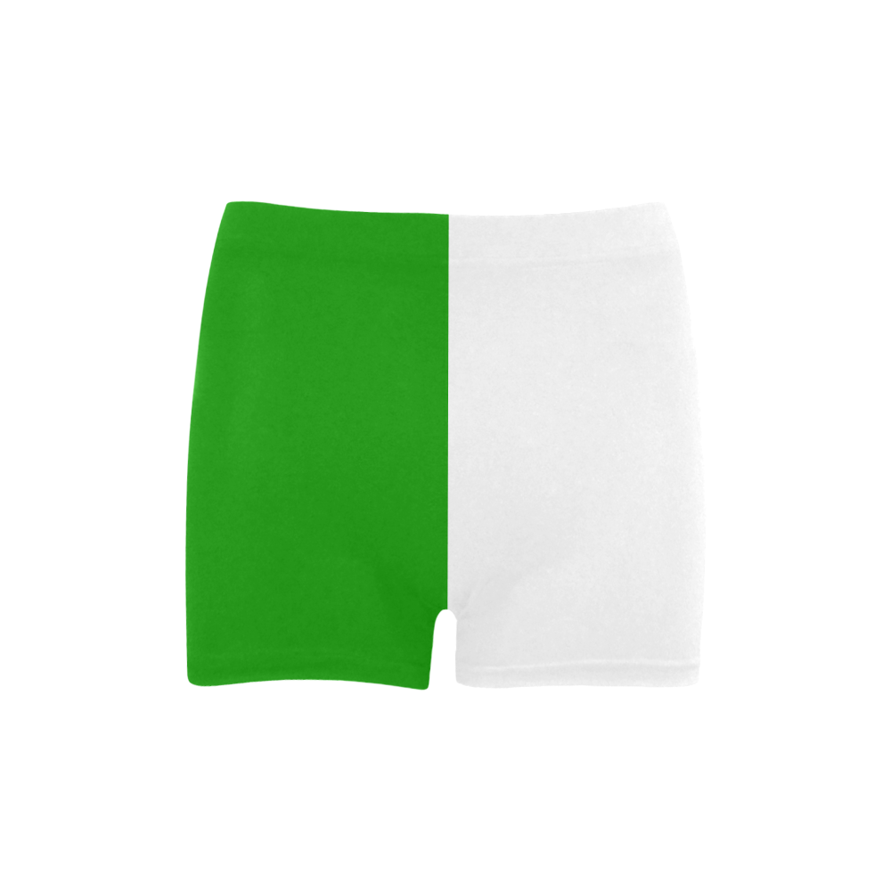 Green White Design Briseis Skinny Shorts (Model L04)