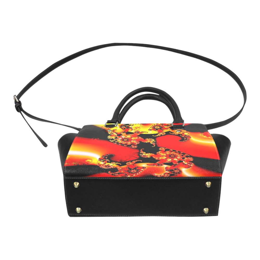 Firewall pattern on purse by Martina Webster Classic Shoulder Handbag (Model 1653)