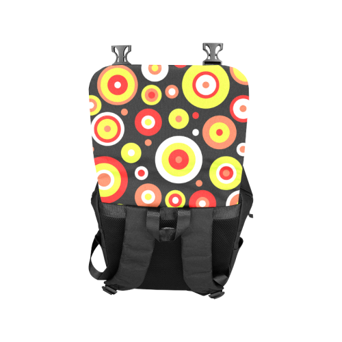 Colorful retro design Casual Shoulders Backpack (Model 1623)