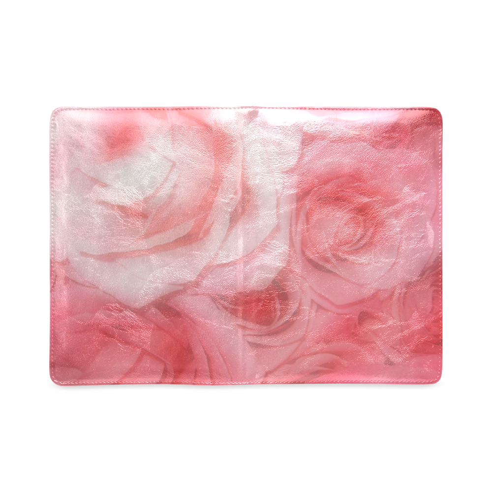 Bouquet of Pink Roses Soft Touch 1 Custom NoteBook A5