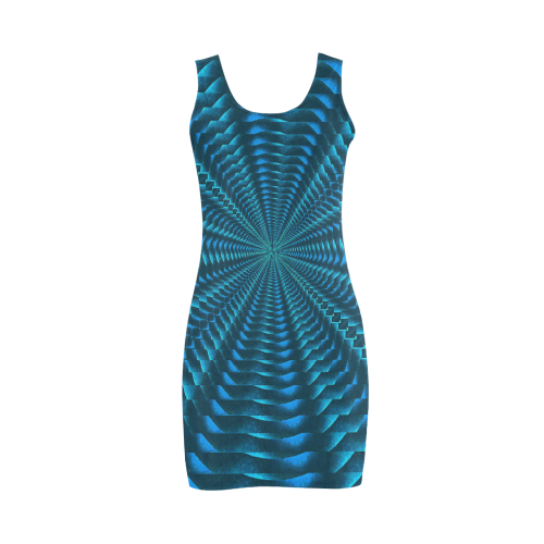 ICE BLUE Medea Vest Dress (Model D06)