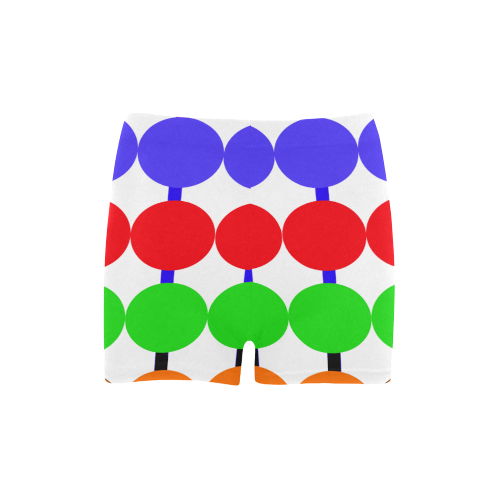 Lollipop Pattern Design Briseis Skinny Shorts (Model L04)