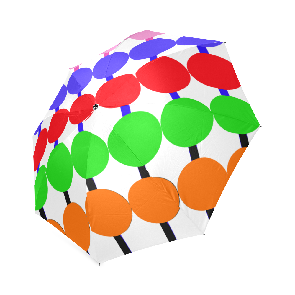 Lollipop Pattern Design Foldable Umbrella (Model U01)