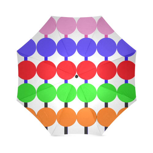 Lollipop Pattern Design Foldable Umbrella (Model U01)