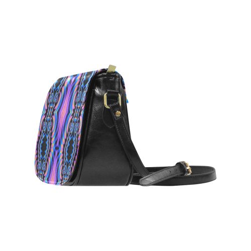 Psychedelic Tribe Classic Saddle Bag/Large (Model 1648) | ID: D422043