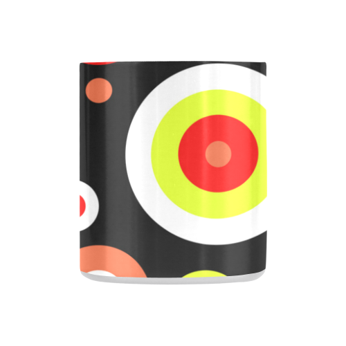 Colorful retro design Classic Insulated Mug(10.3OZ)